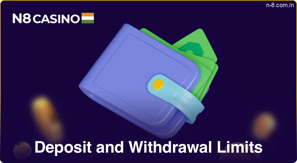 Transaction Limits for Deposits and Withdrawals at N8
