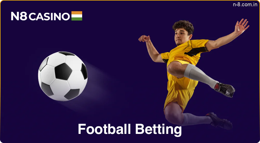 Football Betting at N8 Casino