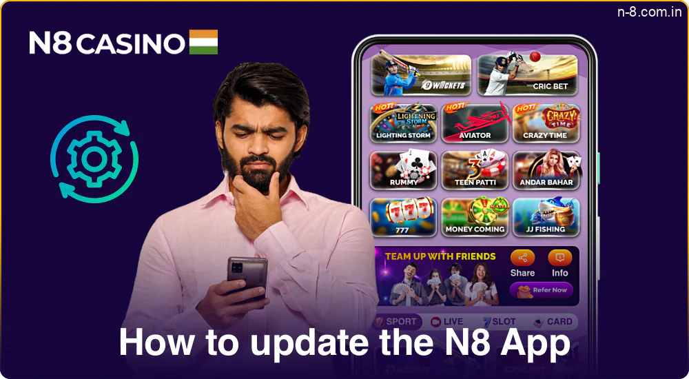 Guide for updating the N8 app