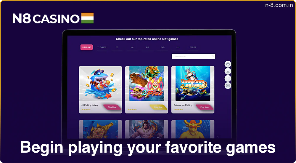 Start enjoying your favorite games now